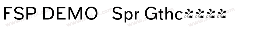 FSP DEMO   Spr Gthc字体转换